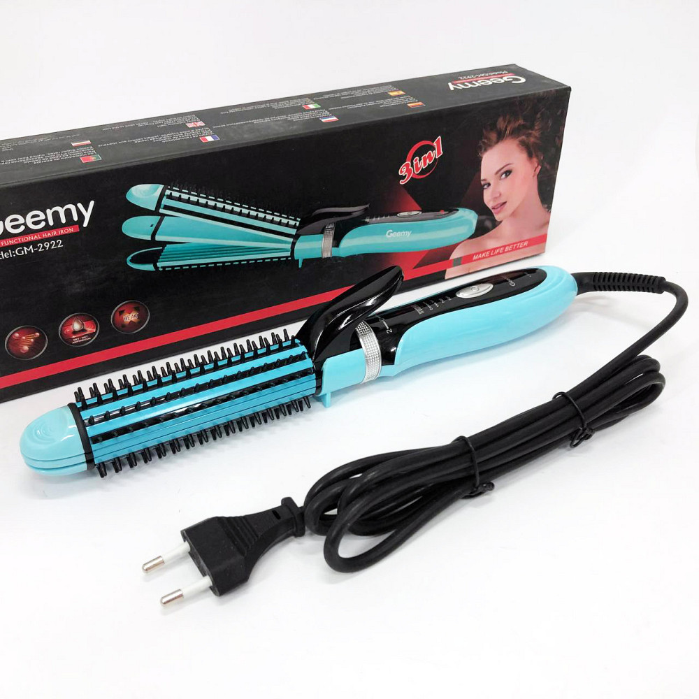 Плойка для створення гофре для волосся Gemei GM-2922 Багатофункціональні плойки волосся FE-13 Івано-Франківськ - фото 6
