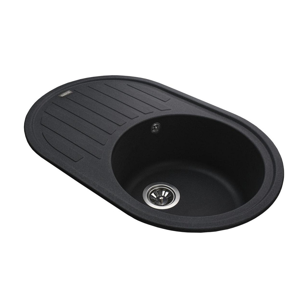 Гранітна мийка Globus Lux OHARA графіт 770х500мм-А0001 (000022402) Київ - фото 3