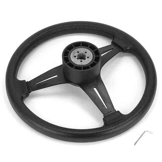 Кермове колесо 13.5 алюміній чорне ААА Тайвань Київ