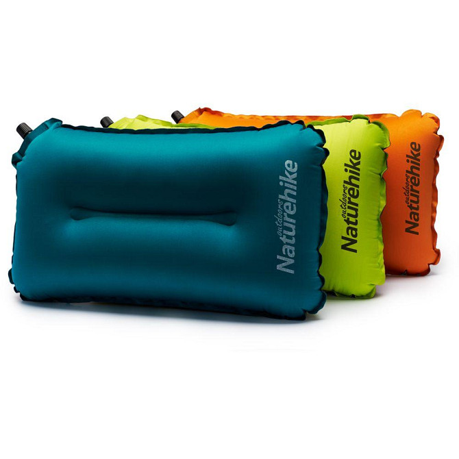 Подушка самонадувна Naturehike Sponge automatic NH17A001-L, зелений Київ - фото 8