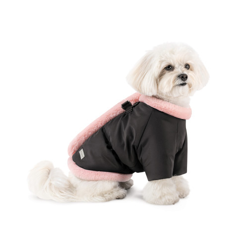 Куртка Pet Fashion Mery для собак чорний/рожевий S Киев - изображение 2