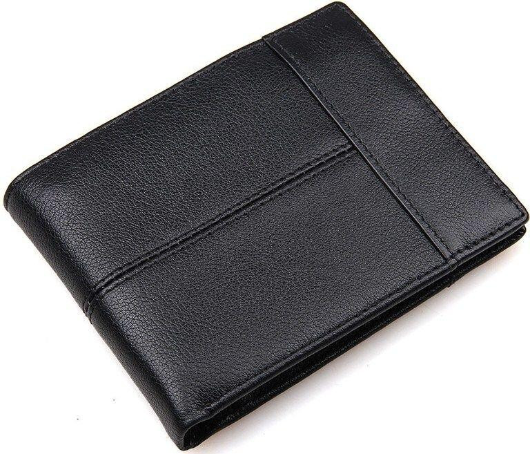 Гаманець чоловічий Vintage 14448 Чорний Київ - фото 1