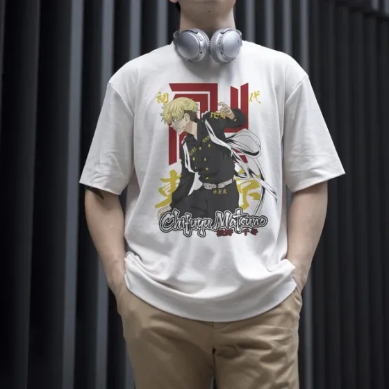 Футболка чоловіча з  принтом Токийские Мстители Чифую Мацуно 2 WE Розмір 48 Дніпро