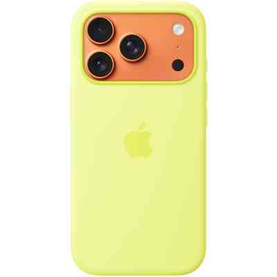 Чехол для мобильного телефона Apple Silicone iPhone 17 Pro Neon Yellow Model A3559 (MGFF4ZM/A) Винница