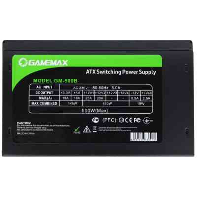 Блок питания Gamemax 500W (GM-500B) Винница