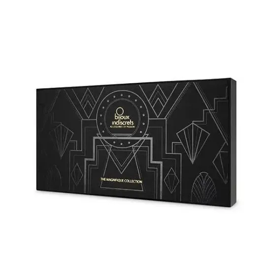 Ланцюжок-батіг на шию Bijoux Indiscrets MAGNIFIQUE Necklace Whip - Gold, прикраса для тіла Львів