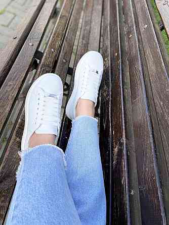 Kentro Кросівки жіночі KENTO 2171 білі (весна-осінь, шкіра натуральна) (2647) 36р.40р.41р. Коломия