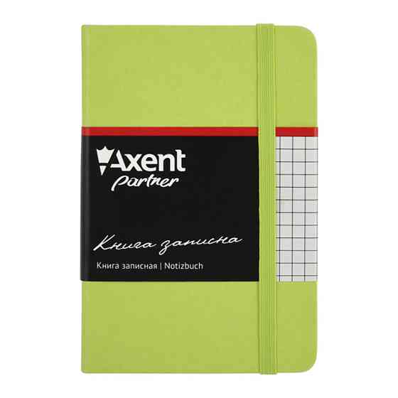 Канцелярська книга Axent Partner, 95*140, 96sheets, square, light green (8301-04-А) Вінниця