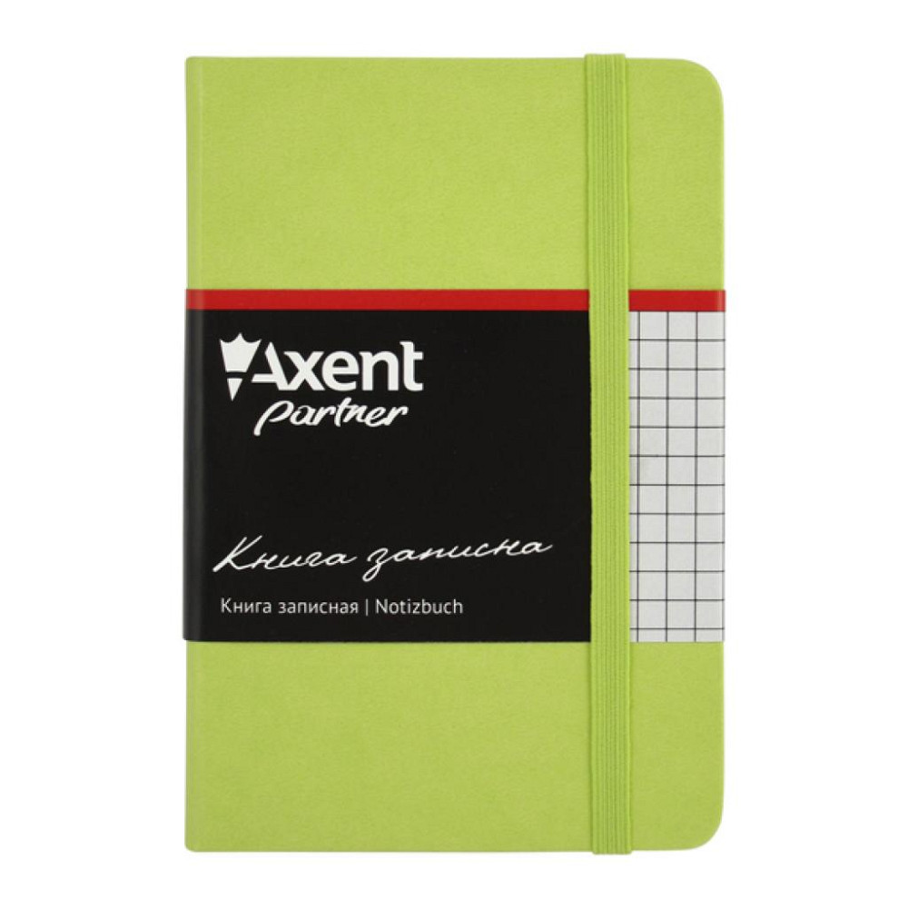 Канцелярская книга Axent Partner, 95*140, 96sheets, square, light green (8301-04-А) Винница - изображение 2