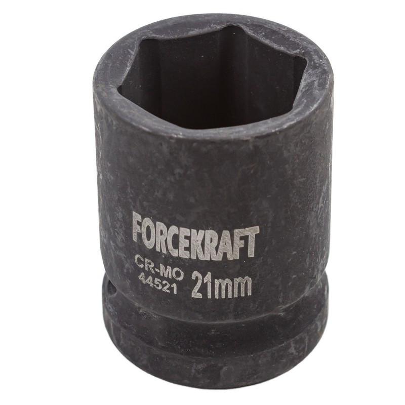 Головка ударна 1/2" 6-гранна 21мм FORCEKRAFT FK-44521 Одеса - фото 1