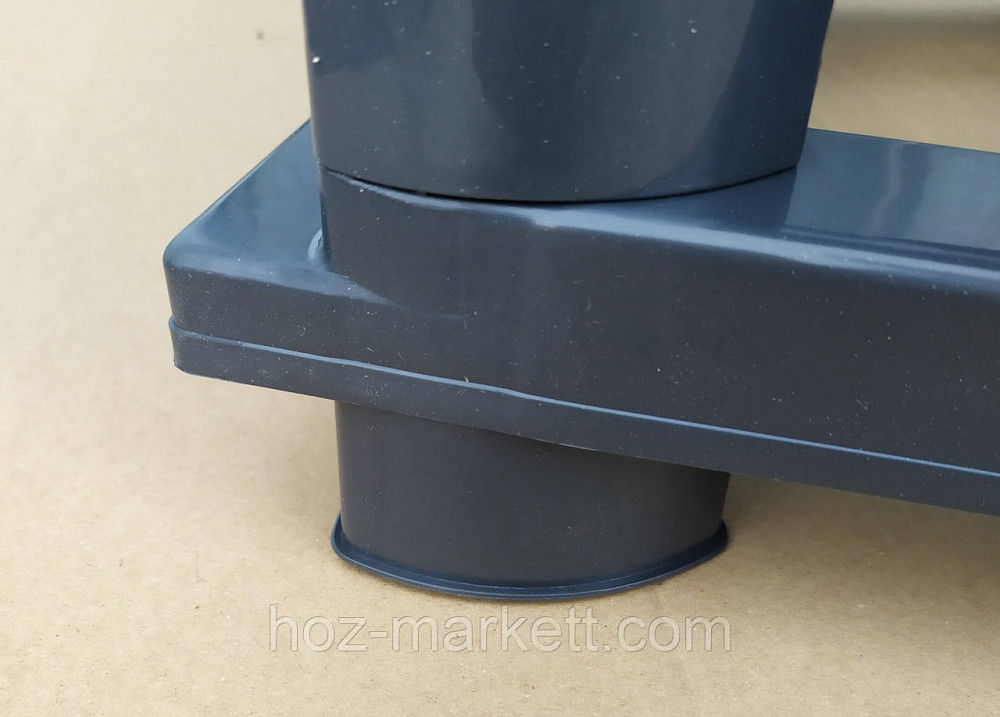 Комод пластиковий тумбочка на 4 ящики ротанг граніт антрацит тнмно - сірий Харків - фото 6