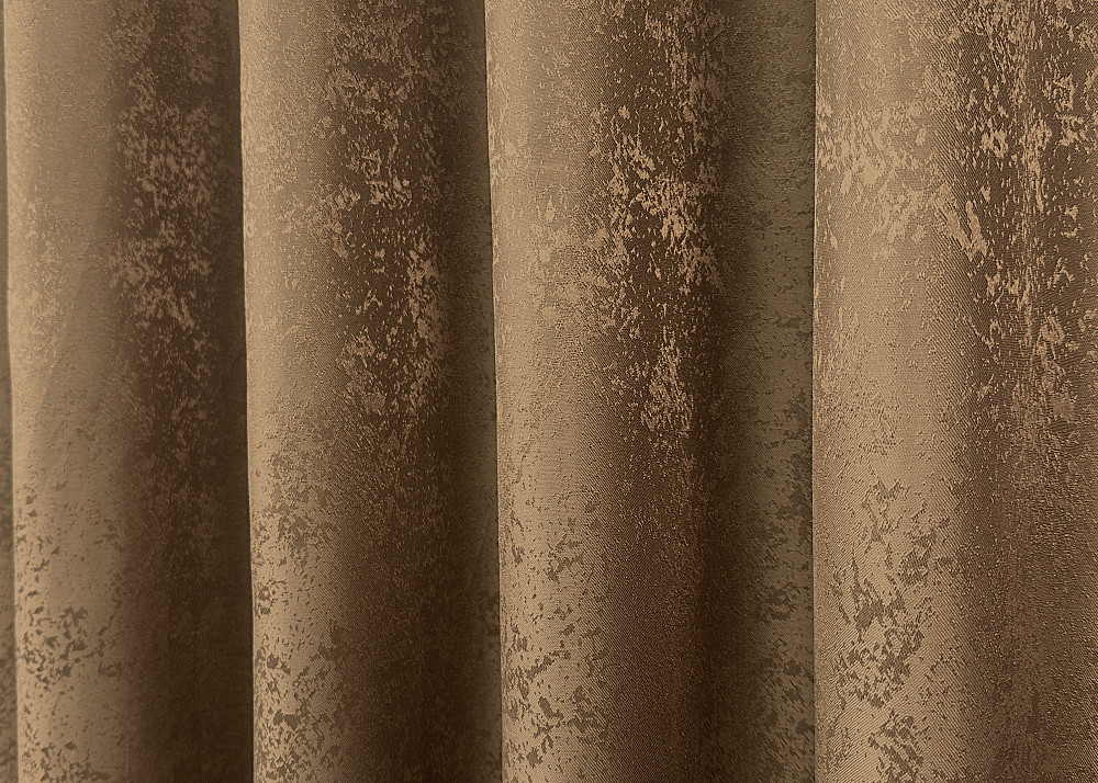 Комплект коротких штор VR-Textil Жаккард Мрамор Al1 № 660ш Коричневый 130х170 см 2 шт (35-0387) Киев - изображение 6
