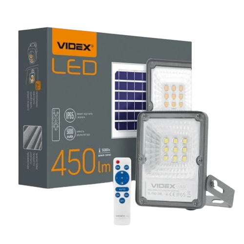 LED Прожектор 10W 5000К 3,2V автономний VL-FSO-205 Videx Житомир
