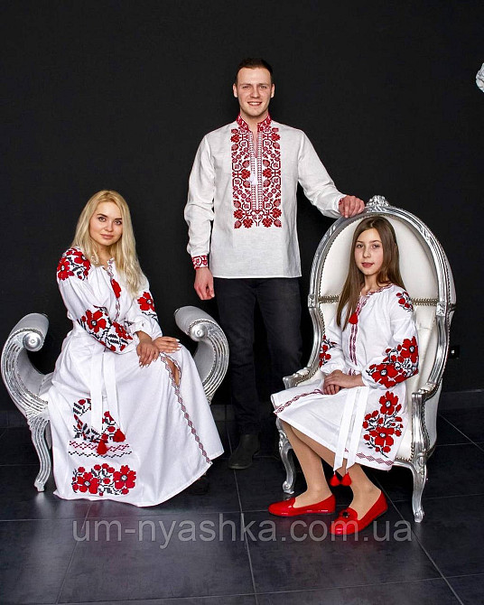Семейные вышиванки парные вышиванки Familly look Кривой Рог - изображение 1