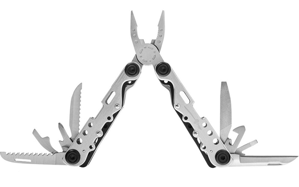 Многофункциональный Складной Инструмент - Мультитул 10в1 Sayre (SKMT-27-SLV) Silver Нововолынск - изображение 1