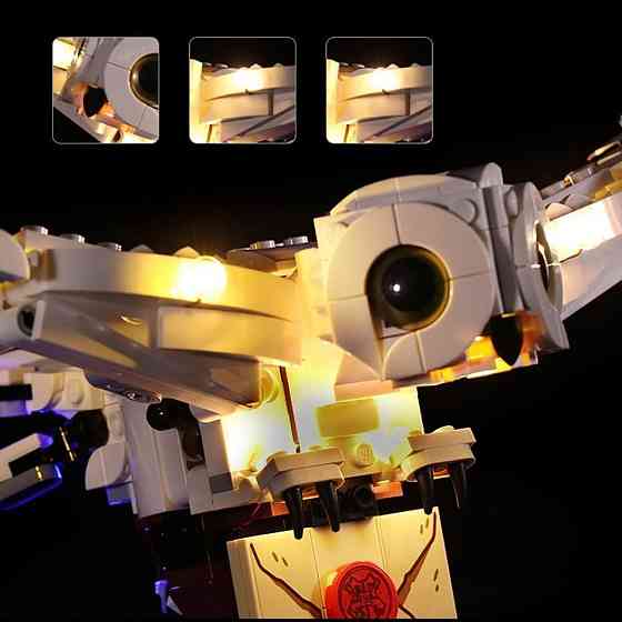 Набір підсвітки для LEGO 75979 Hedwig білий LED USB 5V мідний кабель декоративне освітлення для конструктора Київ