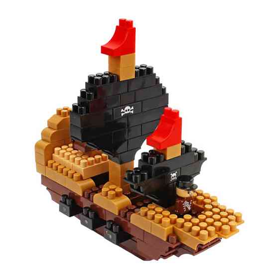 Дитячий розвиваючий конструктор "Pirate island" 2642TXK 170 деталей Вінниця