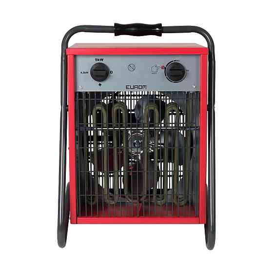 Тепловентилятор електричний Eurom EK9002 9000W IP24 380В термостат доохолодження Дніпро