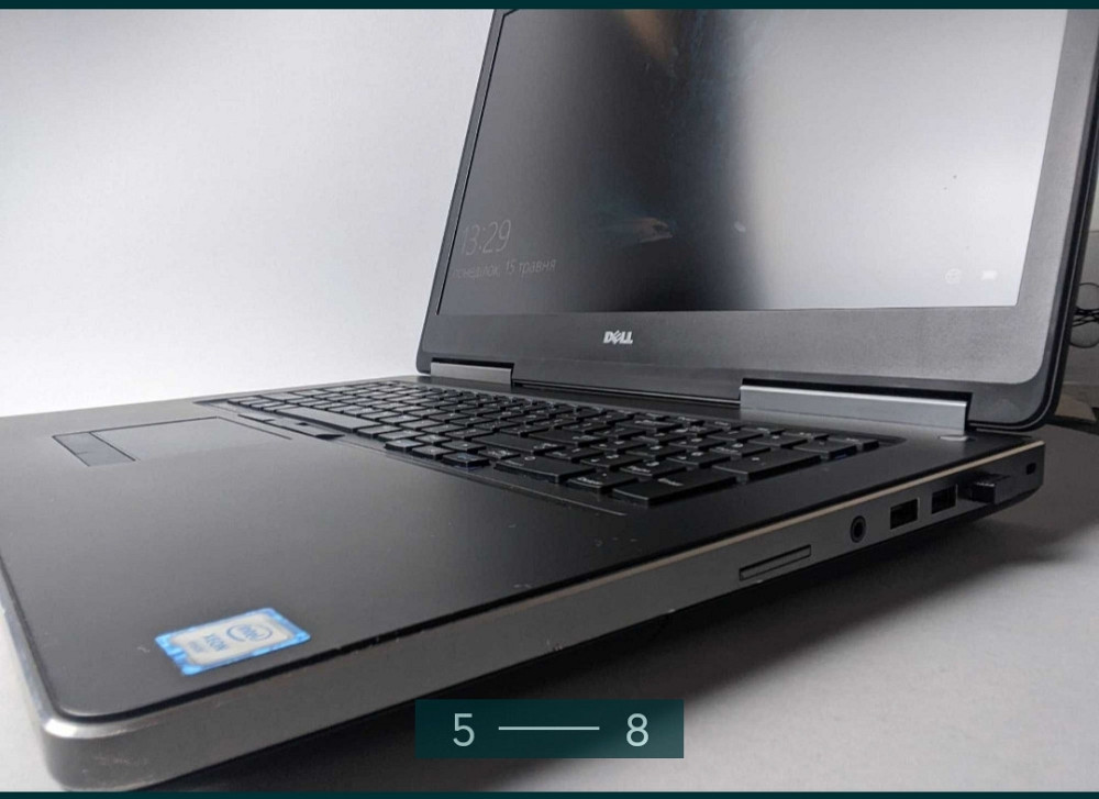 Ноутбук: DELL Precision 7710 Xeon E3 - 1535M 4K UHD Quadro M5000M 32Gb. 2x512Gb. Харків - фото 5