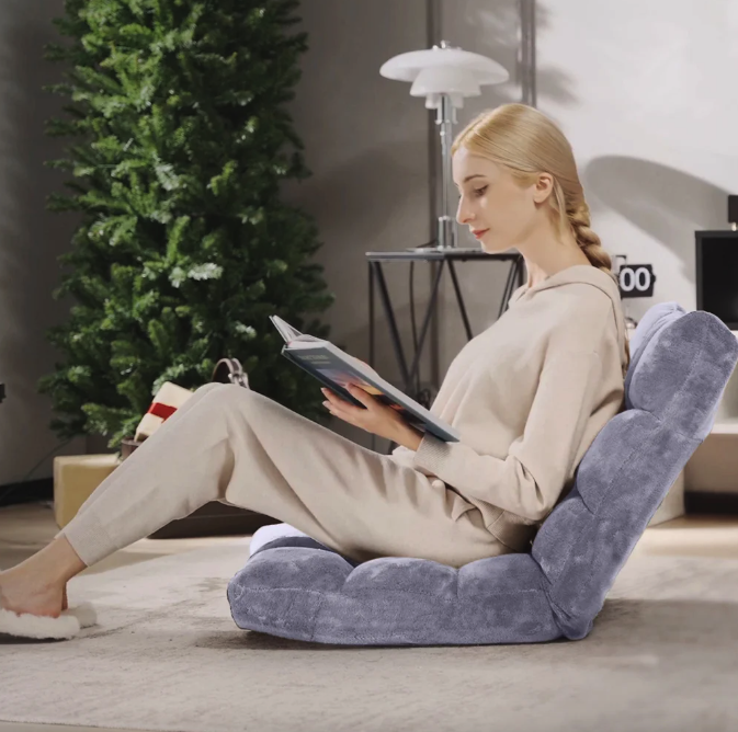 Крісло Costway Tiktok підлогове з регульованою спинкою Київ - фото 4