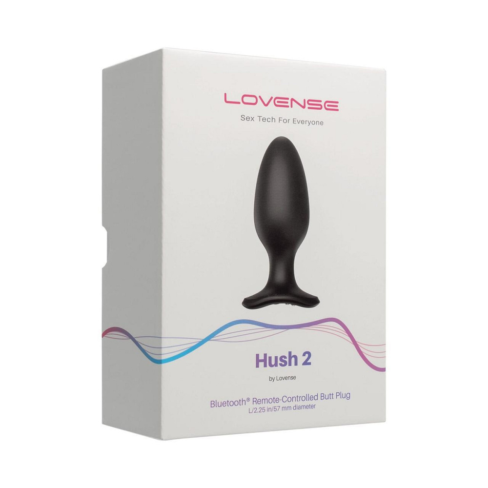 Анальная смарт-вибропробка Lovense Hush 2, размер L Sex Aura Киев - изображение 5