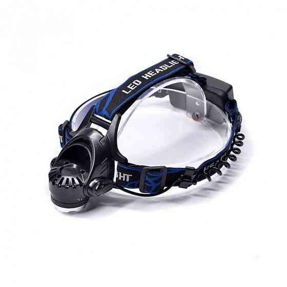 Тактический налобный аккумуляторный фонарь с зумом на 800 люмен TX6 WT-120, 2 аккумуляторные батареи в компл. Каменец-Подольский