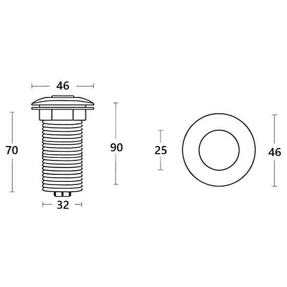 Измельчитель пищевых отходов Mixxus GD-02-0,75 (560Вт) (MX1569) Киев
