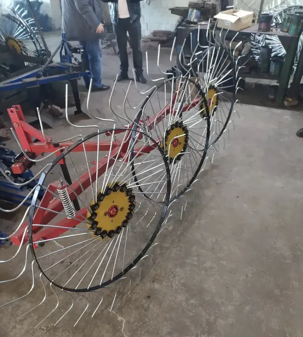 Граблі ворошилки Сонечко 3-колісні граблі до мототрактора, спиці 6мм Харьков - изображение 1