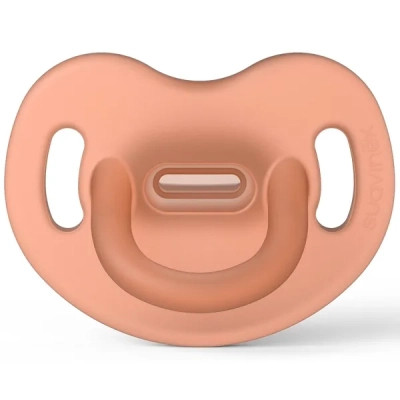 Пустышка Suavinex силиконовая анатомическая 0-6 месяцев оранжевая (307248) Винница - изображение 1