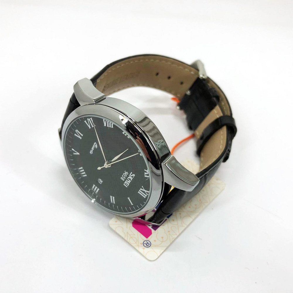 Брендовые оригинальные наручные часы наручные часы SKMEI 9058LSIBKBK Эксклюзивные мужские ZR-19 Львов - изображение 3