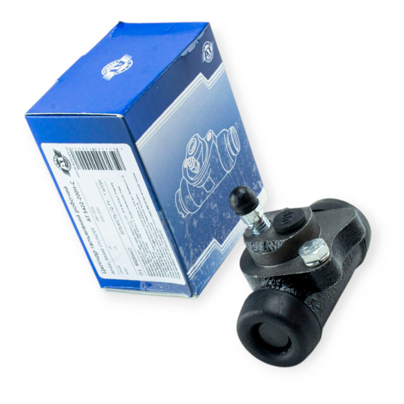 Циліндр заднього гальма Ланос 1,6 Nubira 1.6; 1,8 старий зразок (d-17.46 мм) 1 болт колісний AT Мукачево - фото 1