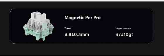 Магнитная механическая игровая клавиатура madlions nano 68 mad he. Харьков