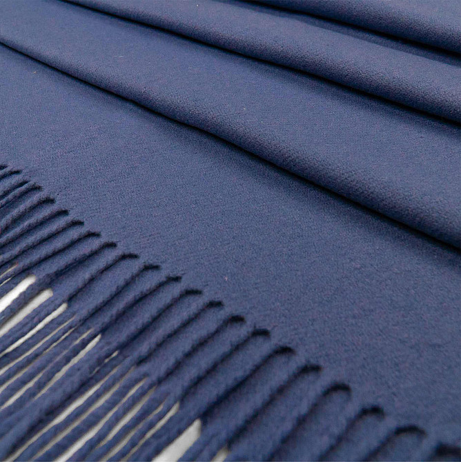 Шарф женский кашемировый 50х200 SAFALANO синий Сумы - изображение 6