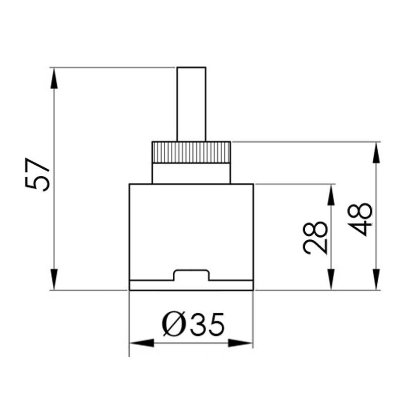 NCV-32-D35C-GDF-32-Картридж D35 короткий сірий Тернополь - изображение 4