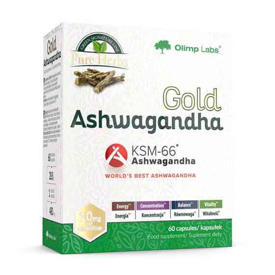 Gold Ashwagandha (60 caps) Луцк