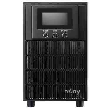 ДБЖ NJOY Aten Pro 2000 (PWUP-OL200AP-AZ01B), Online, 3 x Schuko, USB, LCD, метал Чорний Харків