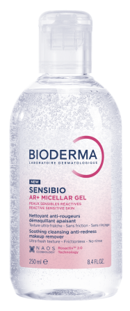 Біодерма Сенсібіо Міцелярний гель для чутливої шкіри Bioderma Sensibio AR+ Micellar Gel 250 мл Дніпро