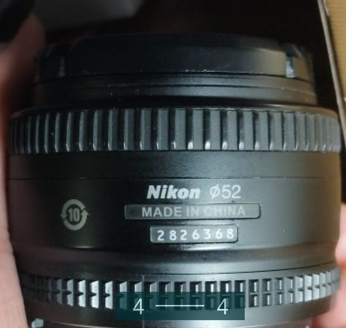 Объектив Nikon AF Nikkor 50mm f /1.8D Киев - изображение 1