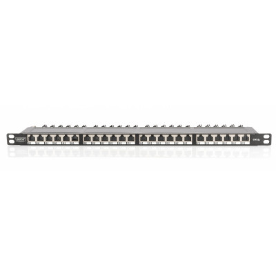 Патч-панель 19" 24xRJ-45 STP cat.6A, 0.5U Digitus (DN-91624S-SL-EA) Винница - изображение 2