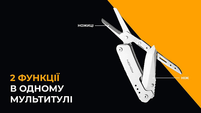 Ніж-Ножиці Roxon KS S501 Київ - фото 8