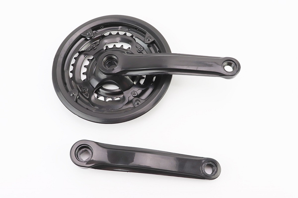 Шатуни "квадрат" 170мм, 42.34.24T MTB, чорні BL 05 (можливі потертості) Київ - фото 1