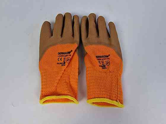 Господарські рукавички ЗИМНІ покриті спіненим латексом #300 (10 пар) Харків