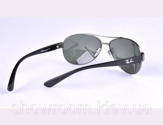 Сонцезахисні чоловічі окуляри в стилі RAY BAN 3386 004 Lux Київ - фото 3