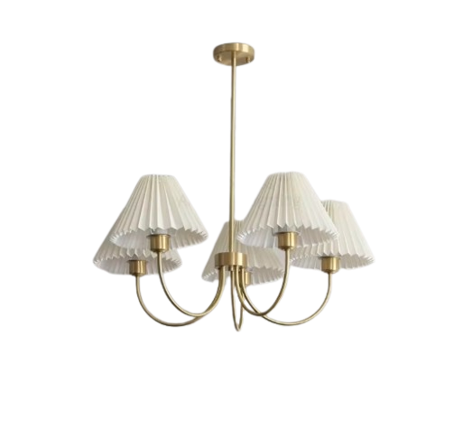 Светодиодная люстра Звон cx911 (Золотая) на 5 плафонов Винница - изображение 1