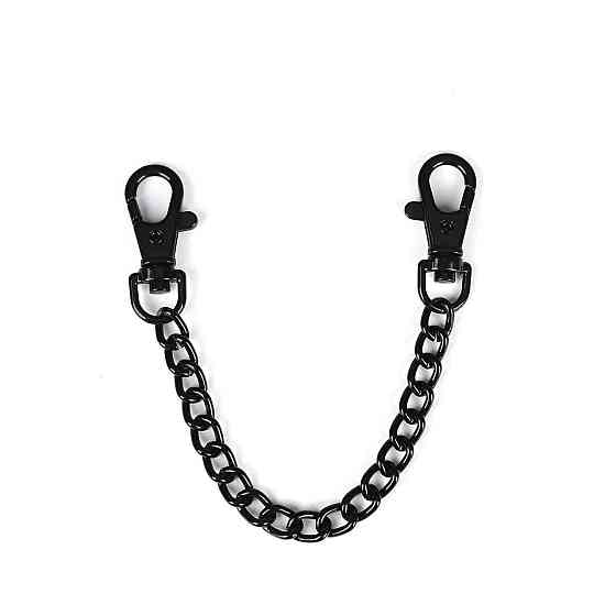 Наручники Liebe Seele Flower Rhythm - Black and Red Leather Flowers Hand Cuffs (мятая упаковка!!!) Sex Aura Киев