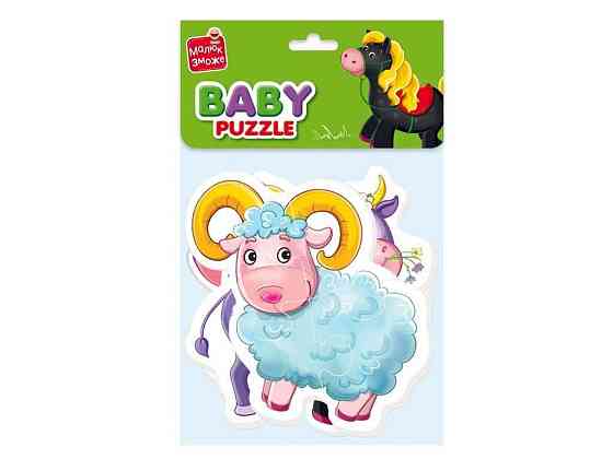 Беби Пазлы Ферма VT1106-86 ТМ VLADI TOYS Киев