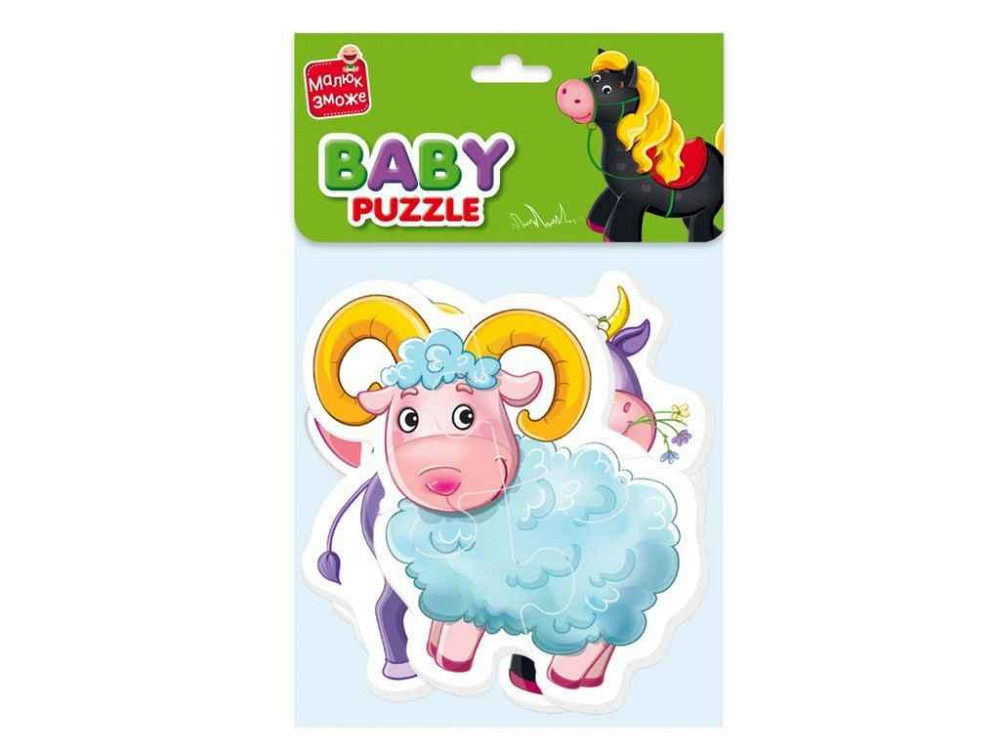 Беби Пазлы Ферма VT1106-86 ТМ VLADI TOYS Киев - изображение 1