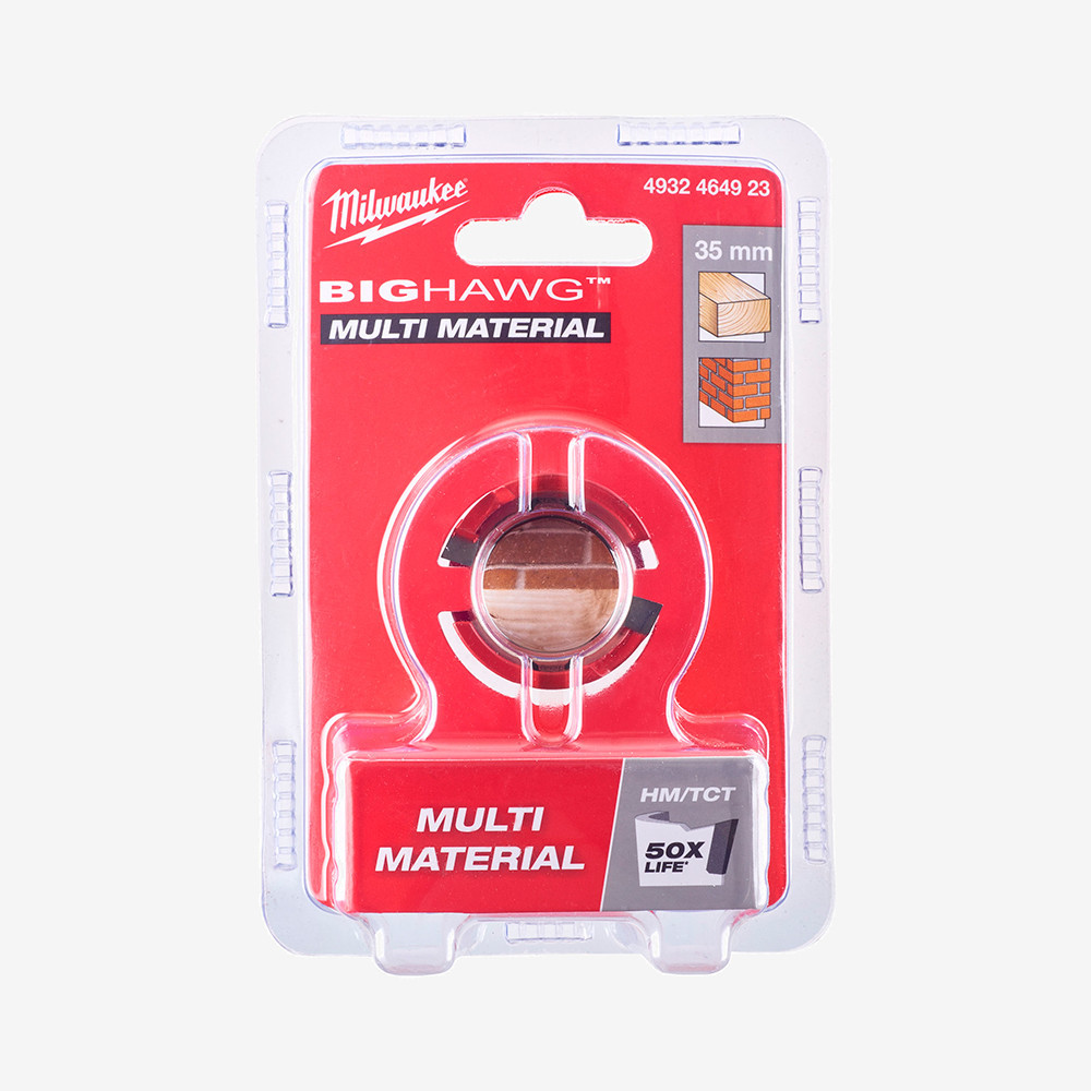 Коронка по мультиматериалу MILWAUKEE Bighawg, Ø35мм Одесса - изображение 2