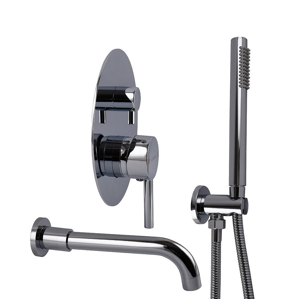 Змішувач для ванної вбудований Globus Lux LAZER Pro  GLPR-202-00-SMART Тернопіль - фото 5