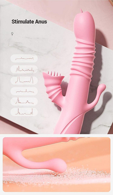 Вібратор - Ada Pink Sex Aura Київ - фото 8